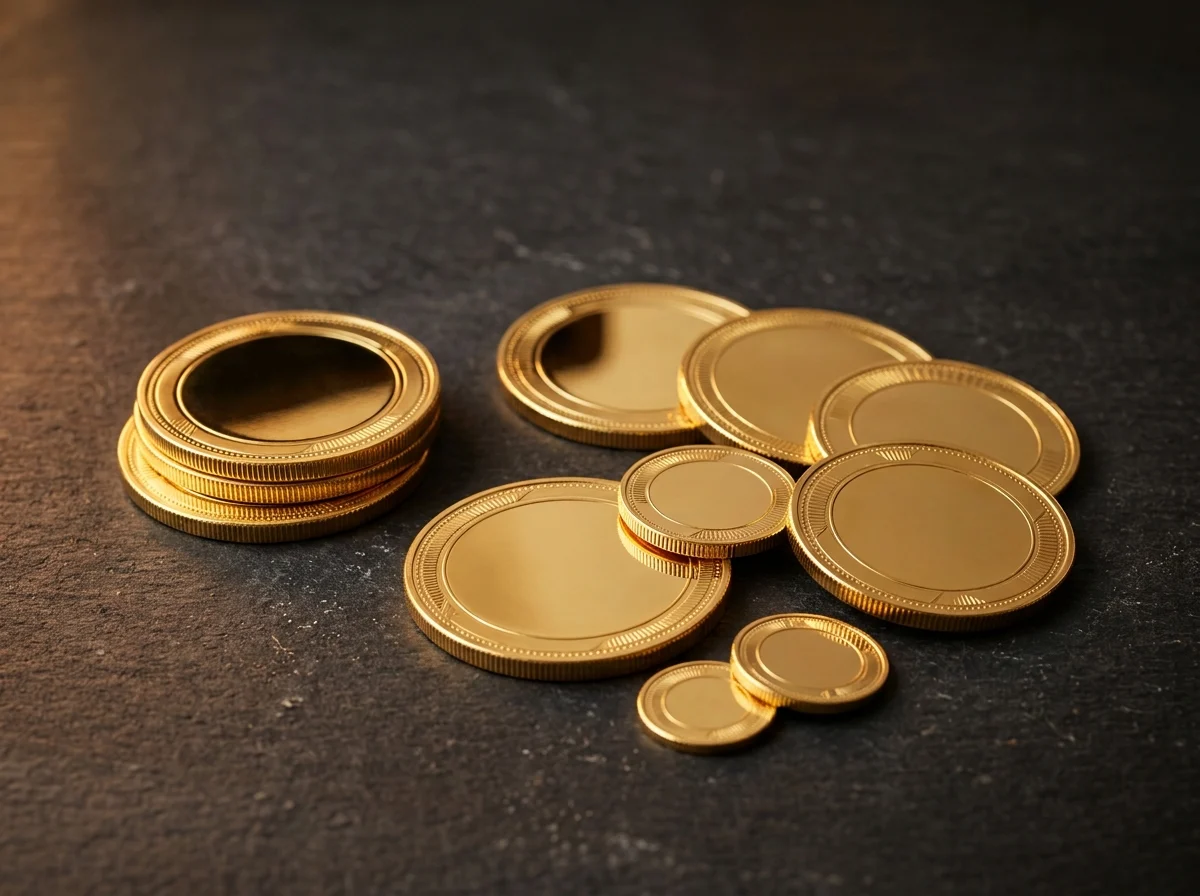 Goldene Anlagemünzen bei RT Goldrausch Reutlingen