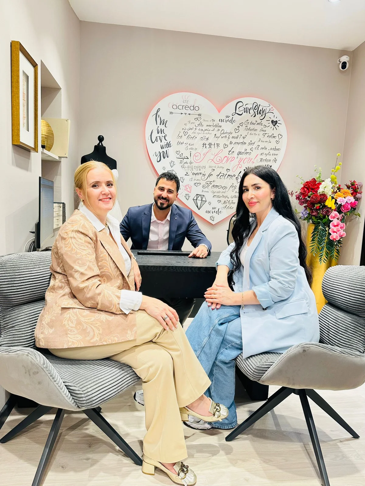 Filipa Ferreira und Zeynep Tunc beraten gemeinsam zu Eheringen bei RT Goldrausch in Reutlingen